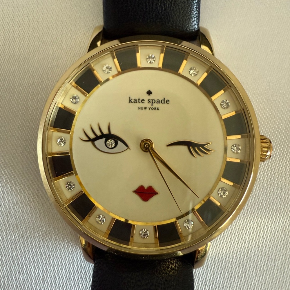 Kate Spade Gold and Black Women's Watch